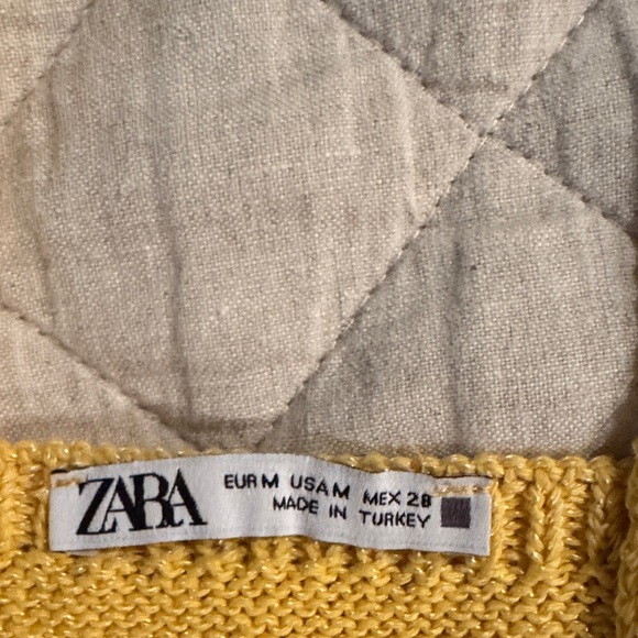 Yellow and Orange Knit Crop Tops Set - Picture 5 of 7